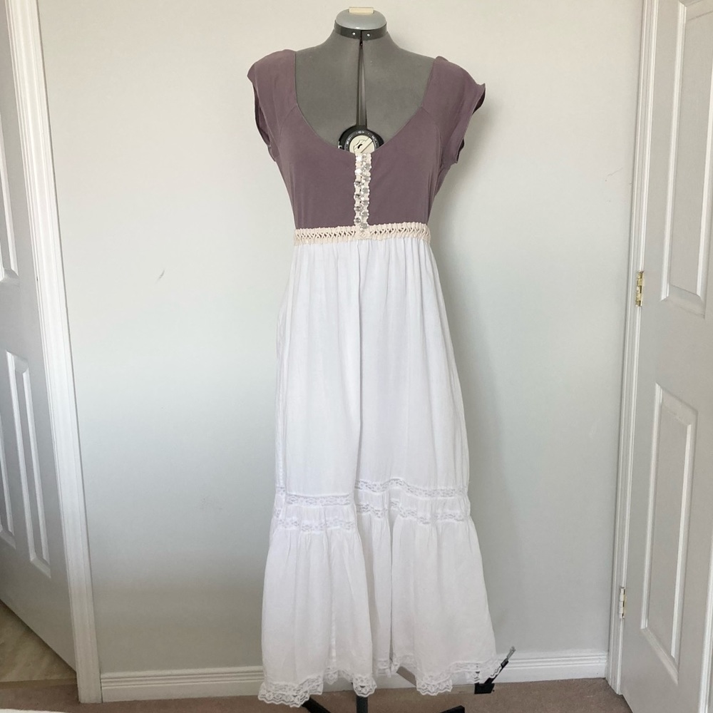 Cottagecore Free People Dress with a bit of Bling